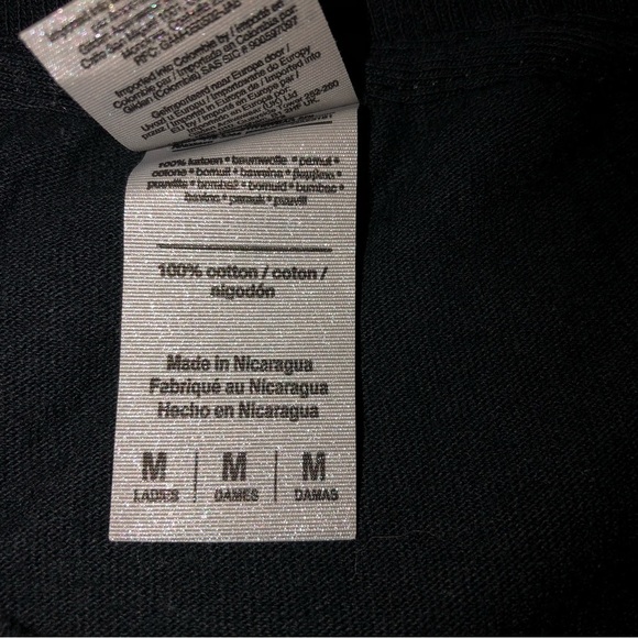 Graphic Tee Size M Science Funny Sarcastic Black Short Sleeve Gilden T-Shirt - Picture 6 of 6